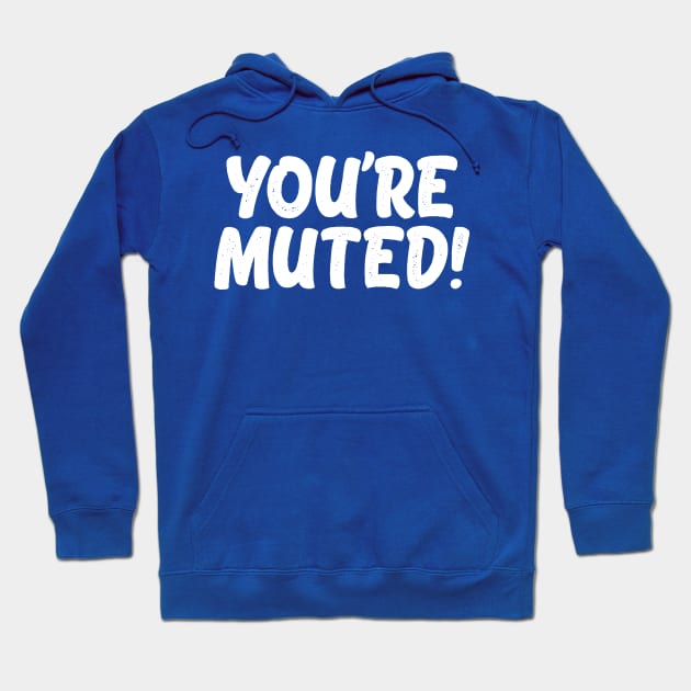 You're Muted! 1 Hoodie by DCLawrenceUK